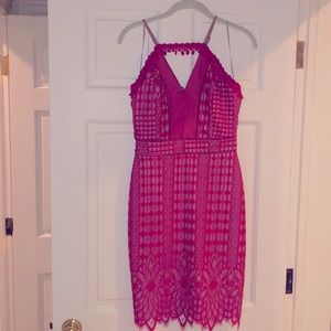 Pink herlyn dress - XS *great for wedding